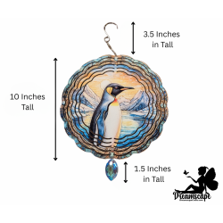 Penguin Wind Spinner